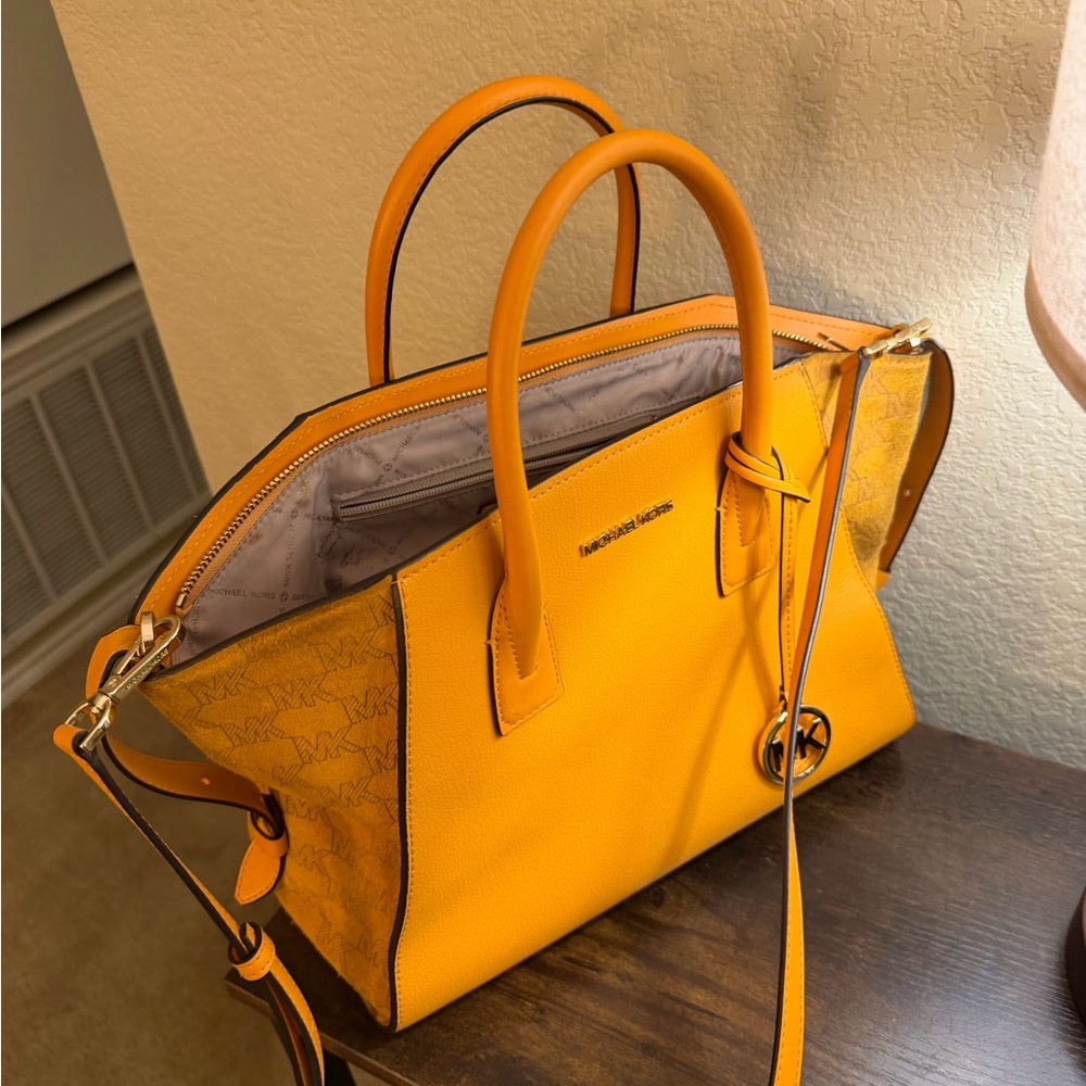 Michael Kors Vibrant Yellow Satchel